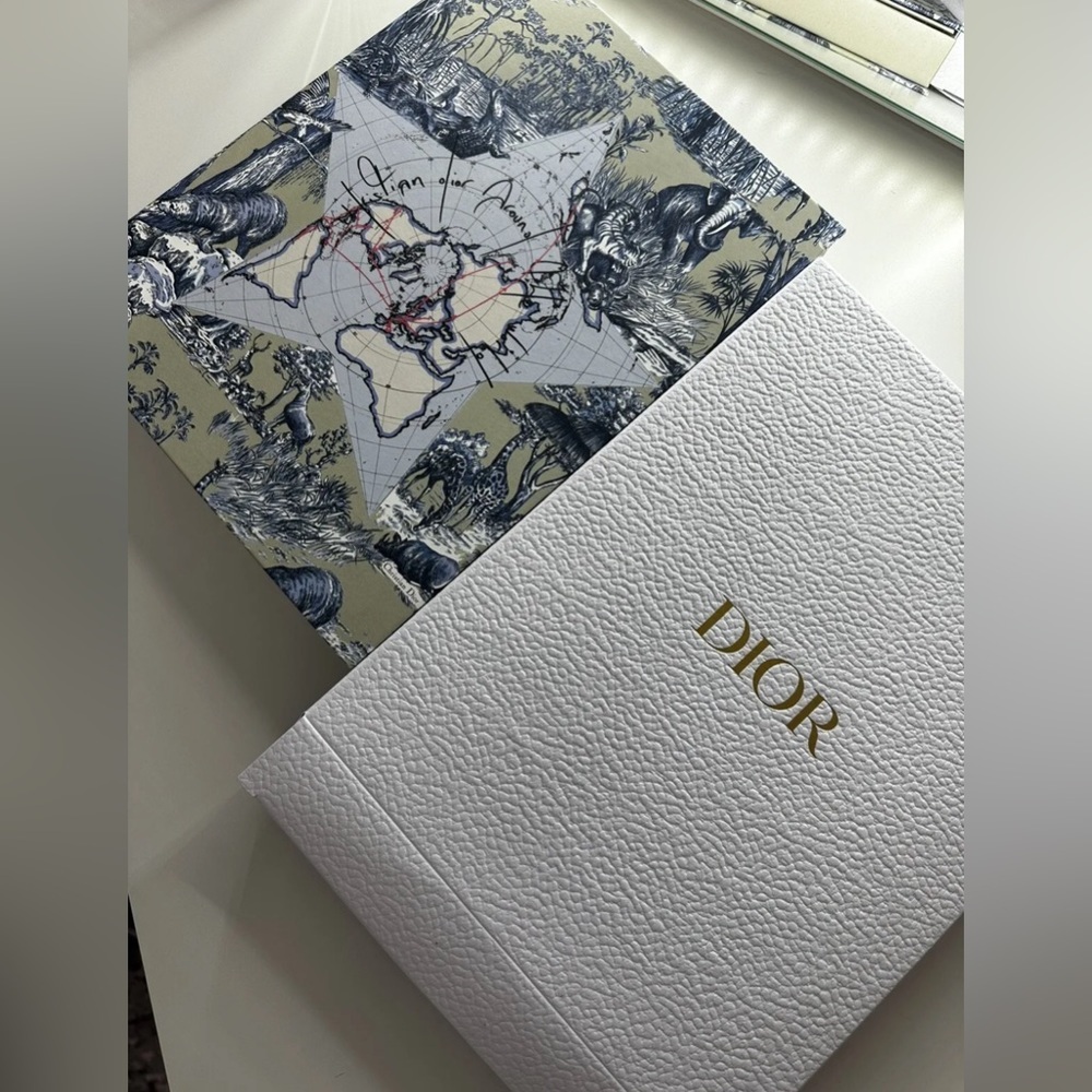 Christian Dior novelty stationary set Notebook and pencils - Picture 7 of 9